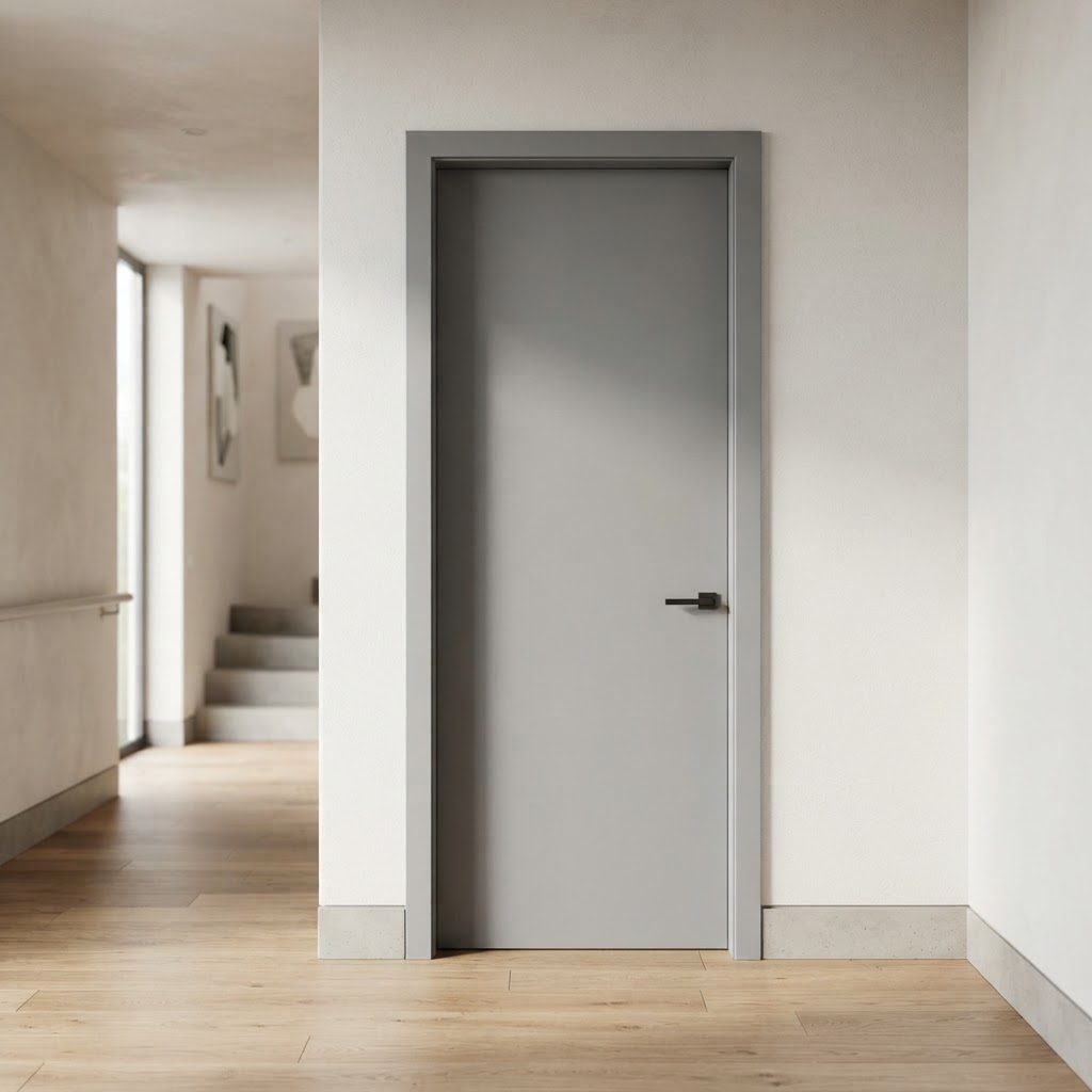 Door & Frame Wrap — Wrapping in City Apartment
